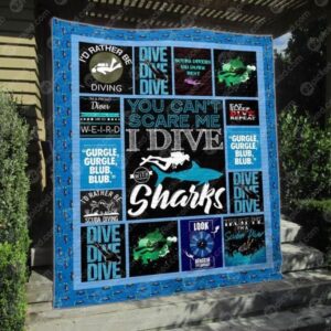 Dive Dive Dive Quilt Blanket Vd14  Quilt
